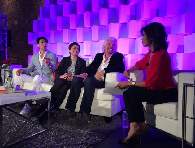 Richard Branson on panel