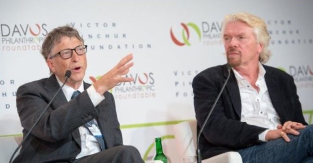 Bill Gates and Richard Branson
