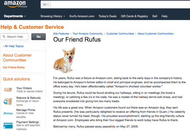 Rufus Amazon