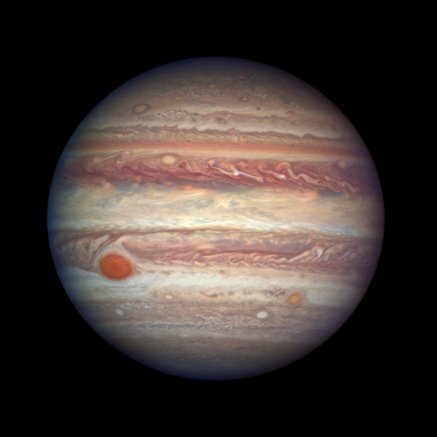 Jupiter as seen by Hubble