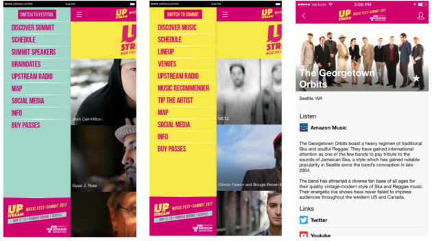 Upstream app