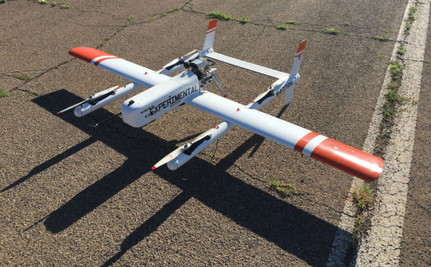 Fixed-wing drone