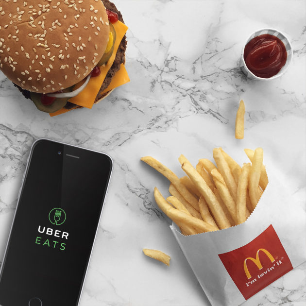 McDonald's and UberEATS