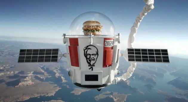 Zinger sandwich in stratosphere