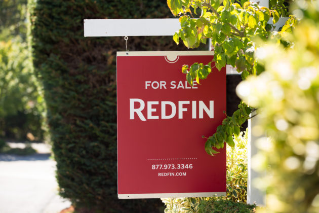 Redfin sale sign