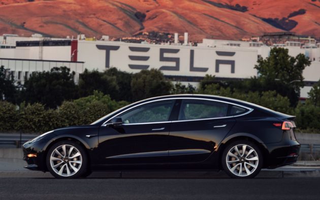 Tesla Model 3 car