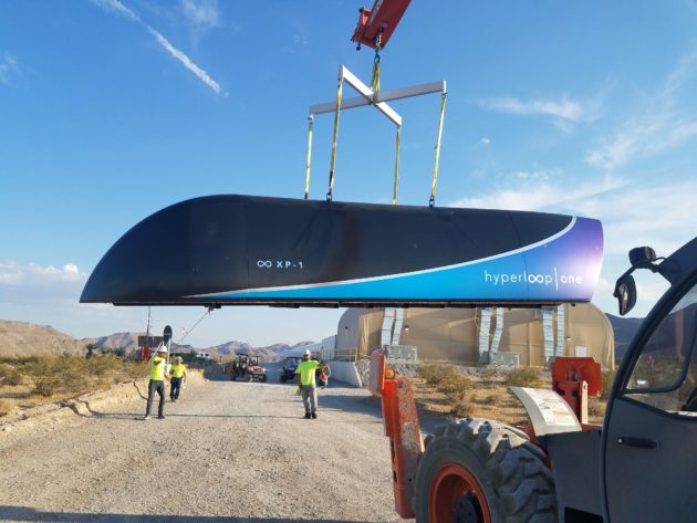 Hyperloop One Pod