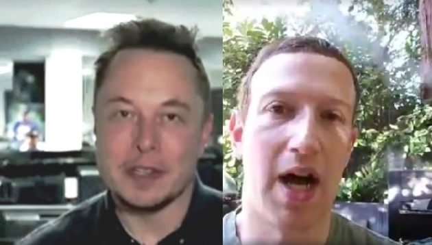 Elon Musk and Mark Zuckerberg