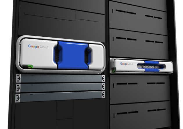 Google's Transfer Appliance, for shipping data to its cloud servers. (Google Photo)
