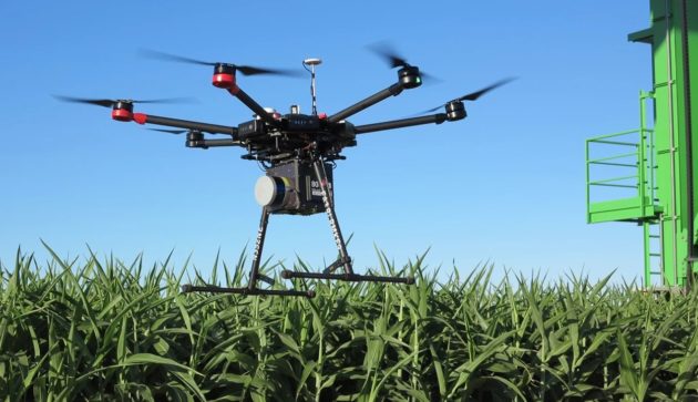 Drone flight
