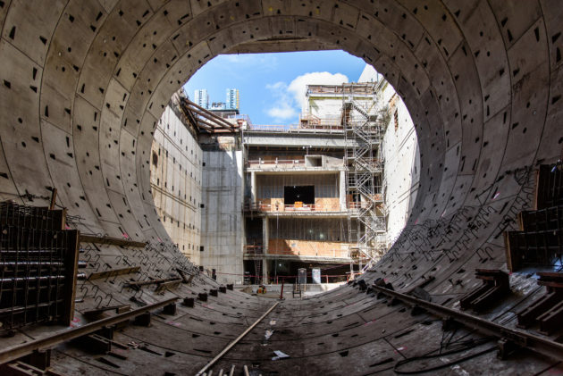 SR 99 tunnel
