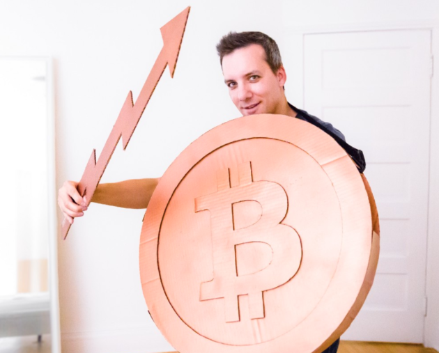 Bitcoin costume