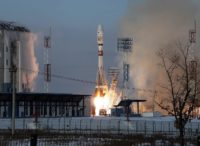 Soyuz liftoff