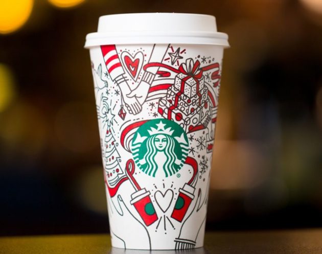 Starbucks holiday cup