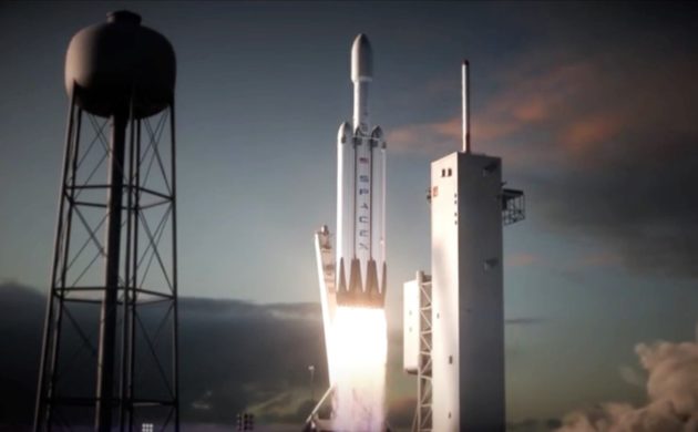 Falcon Heavy launch