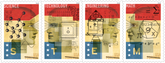 STEM stamps