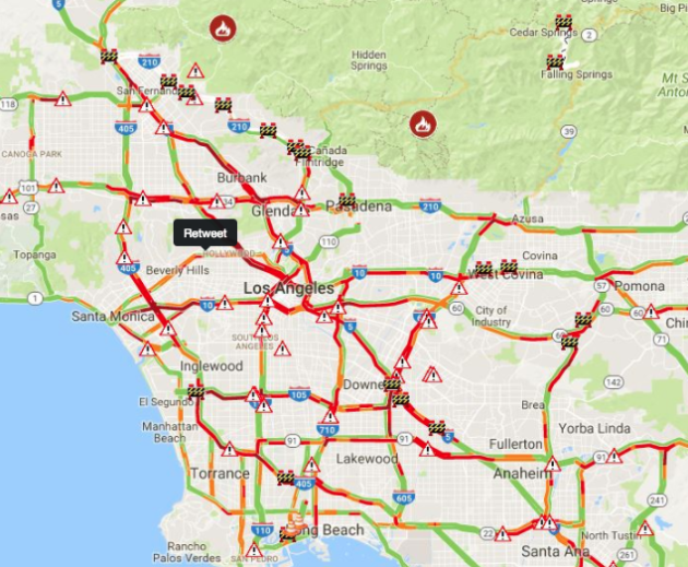 LA map