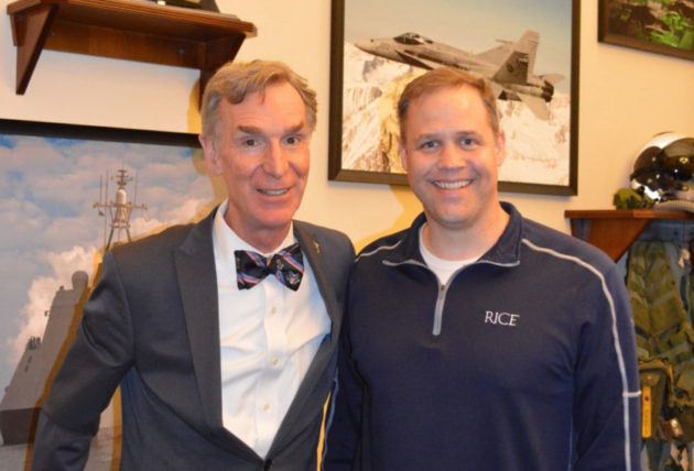 Bill Nye and Jim Bridenstine