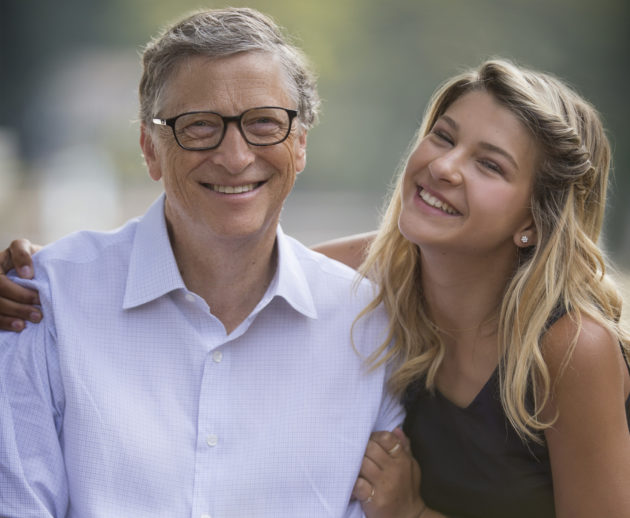 Bill and Phoebe Gates