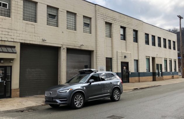 Uber self driving