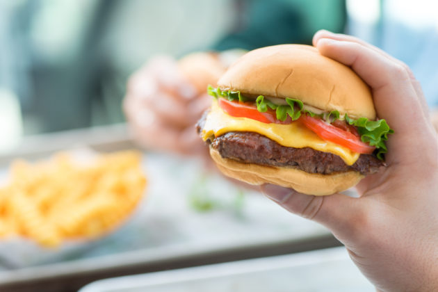 Shake Shack burger
