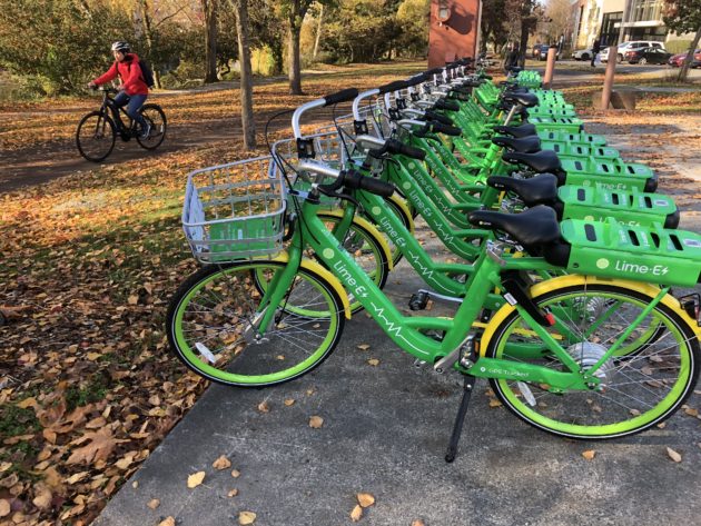 lime bikes