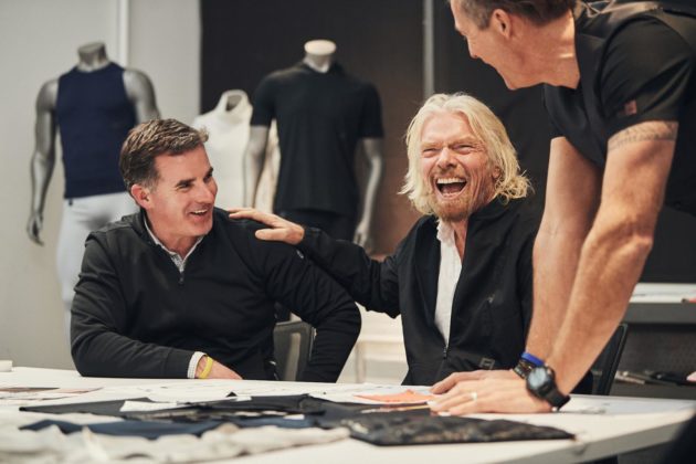 Kevin Plank and Richard Branson
