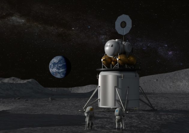 Descent module with ascent module