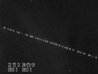 Marco Langbroek video of Starlink train