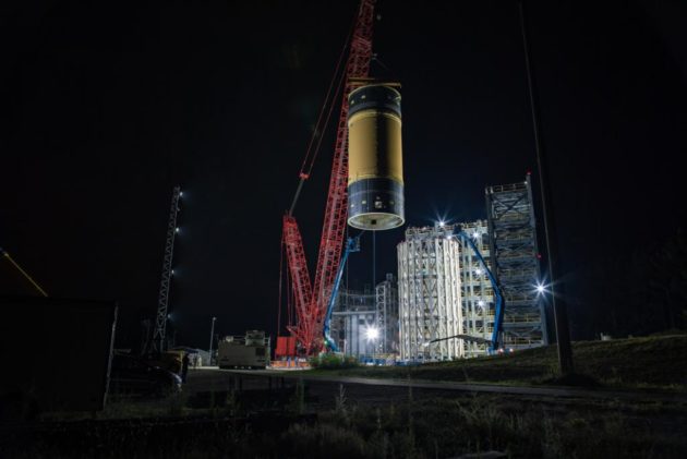NASA SLS tank test