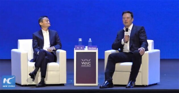 Jack Ma and Elon Musk