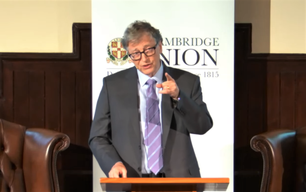 Bill Gates at Cambridge Union