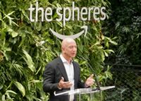 Jeff Bezos at Amazon Spheres