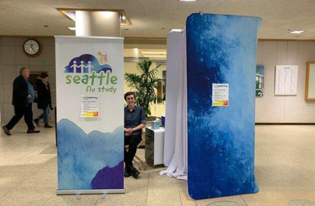 Seattle Flu Study kiosk