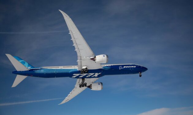 Boeing 777X jet