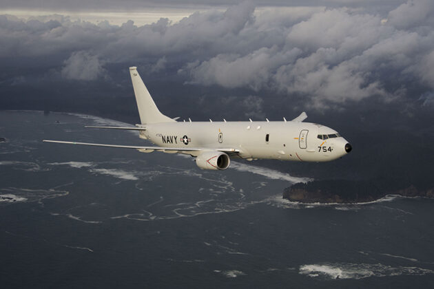 Boeing P-8A Poseidon airplane
