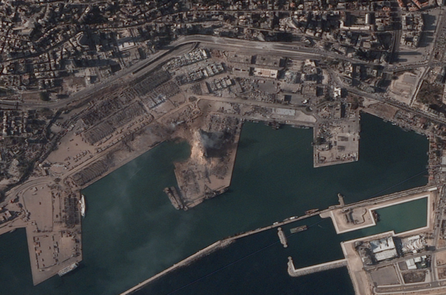 Beirut blast aftermath