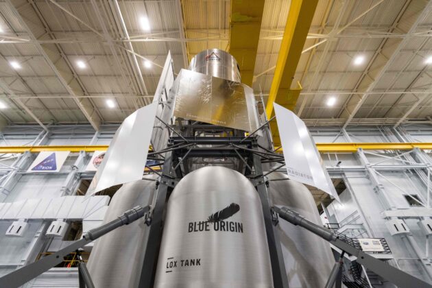 Lunar lander mock-up