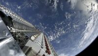 Starlink satellites in orbit
