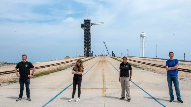Inspiration4 space crew