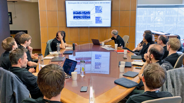 Climate modeling team