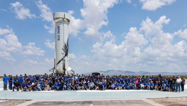 New Shepard and team