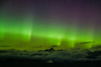 Aurora Borealis over Mt. Baker