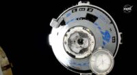 Starliner at space station