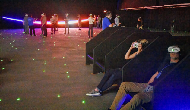 Inside "The Infinite" VR exhibit