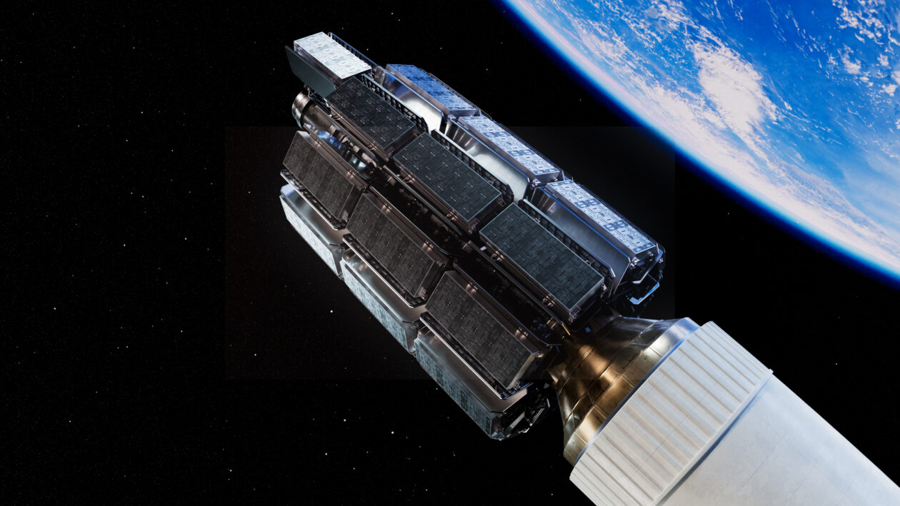 Amazon Leo satellite dispenser